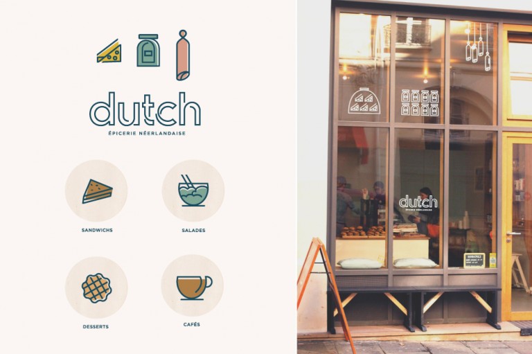 épicerie packaging creation logo graphiste freelance communication restauration