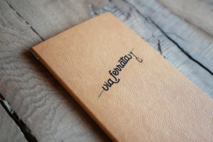 viaferrata logo restaurant bar graphiste savoie