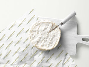 mmefromage logo fromagerie packaging graphiste freelance