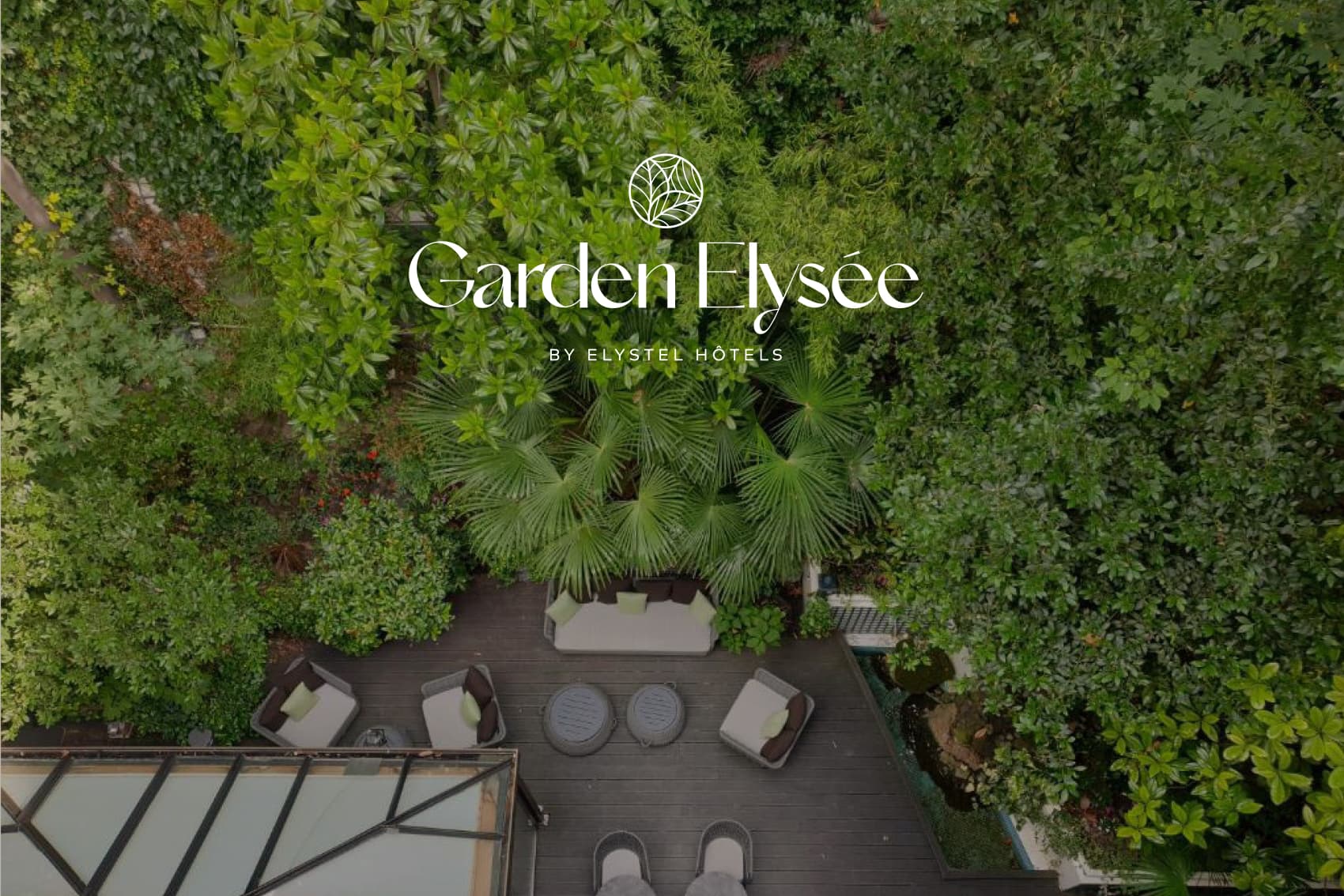 Hotel Paris rive gauche avec jardin
